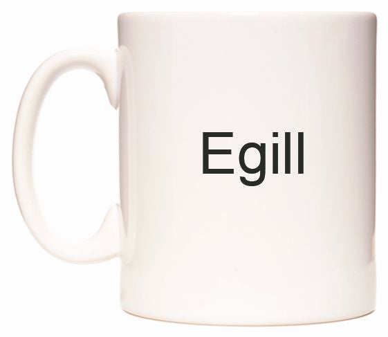 This mug features Egill