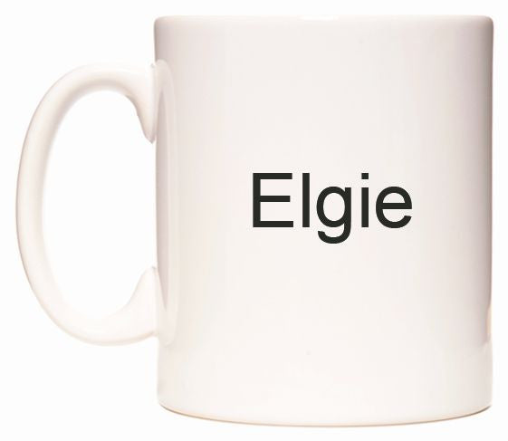 This mug features Elgie