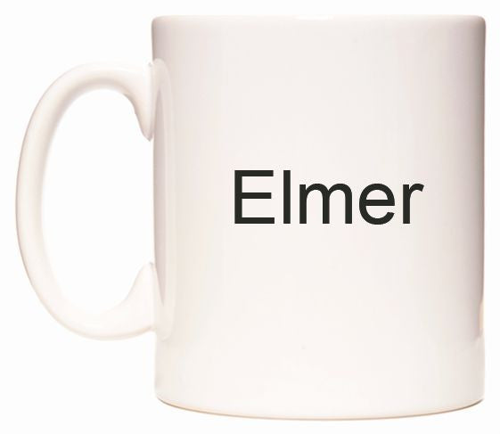 This mug features Elmer
