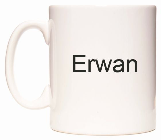 This mug features Erwan