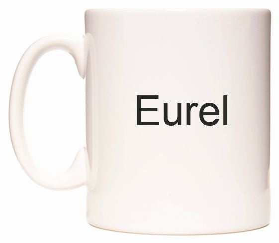 This mug features Eurel