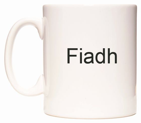 This mug features Fiadh
