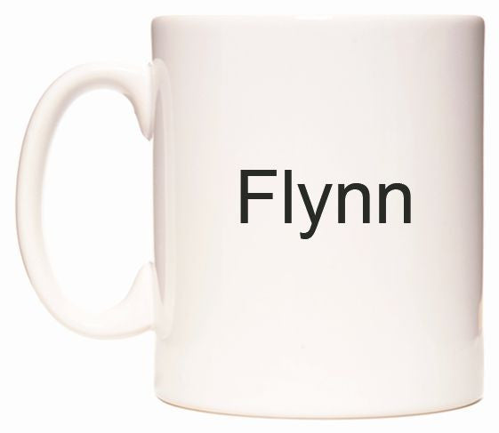 This mug features Flynn