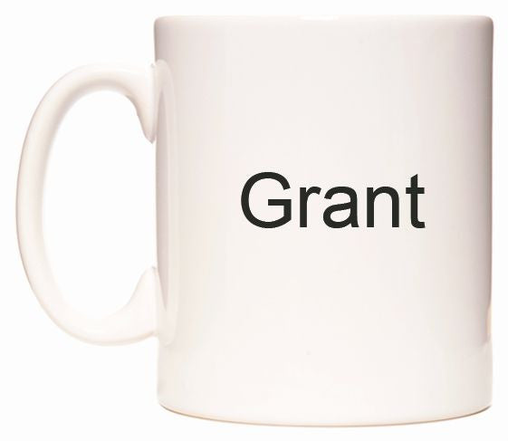 This mug features Grant