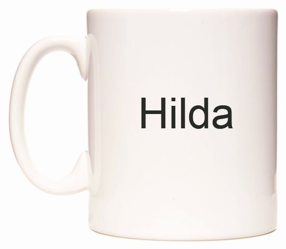 This mug features Hilda