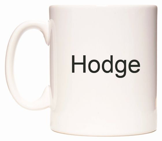 This mug features Hodge