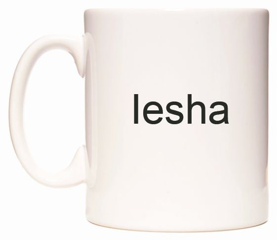 This mug features Iesha