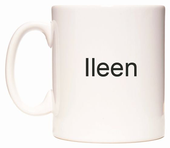 This mug features Ileen
