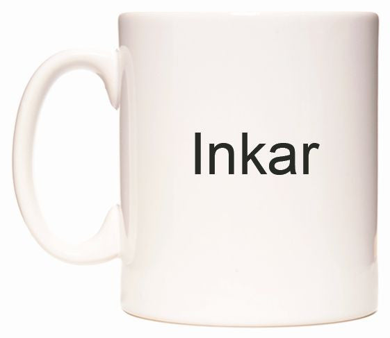 This mug features Inkar