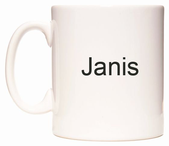 This mug features Janis
