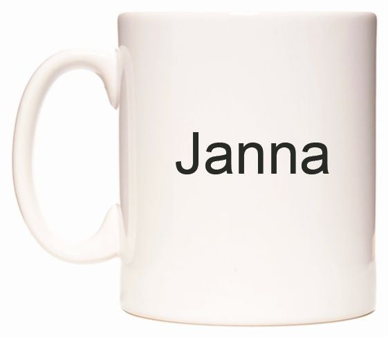 This mug features Janna