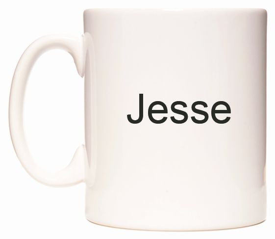 This mug features Jesse