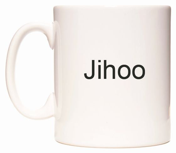 This mug features Jihoo