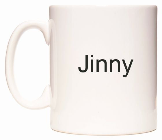 This mug features Jinny
