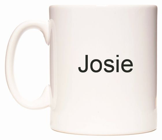 This mug features Josie