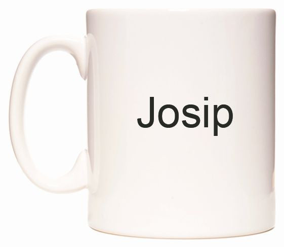 This mug features Josip