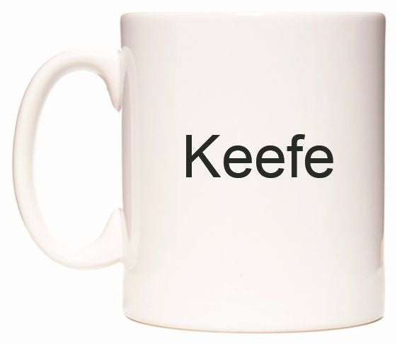 This mug features Keefe