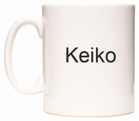 This mug features Keiko