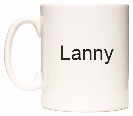 This mug features Lanny
