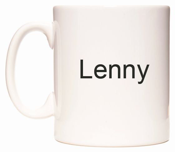 This mug features Lenny