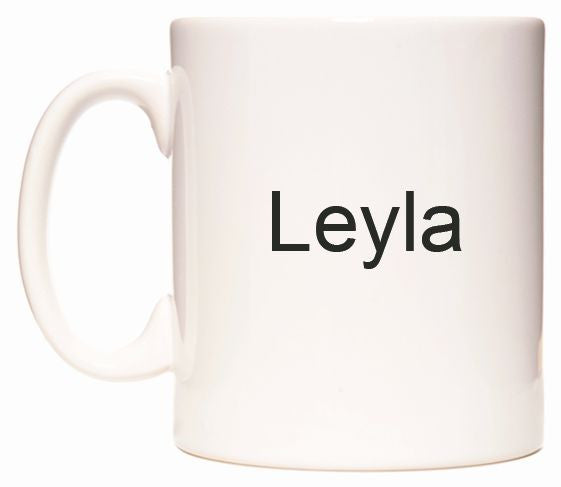This mug features Leyla