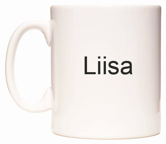 This mug features Liisa