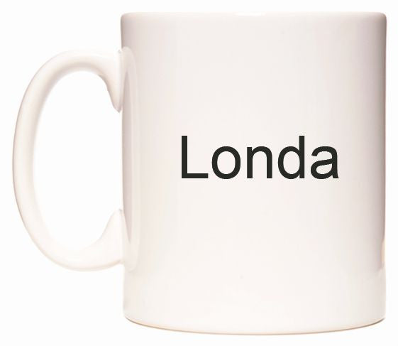 This mug features Londa