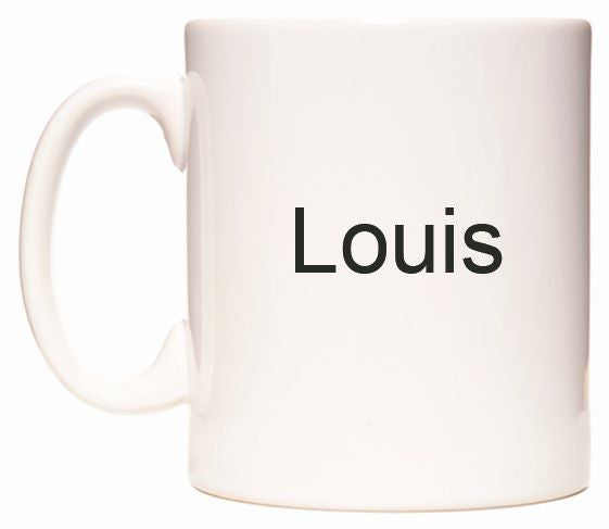 This mug features Louis