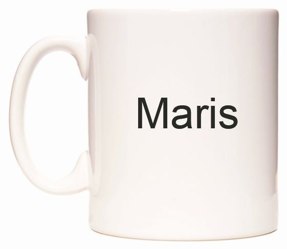 This mug features Maris