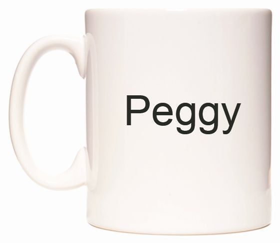 This mug features Peggy