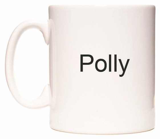This mug features Polly