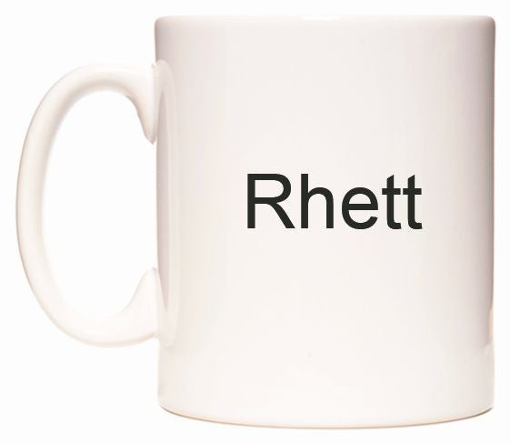 This mug features Rhett