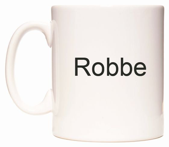 This mug features Robbe