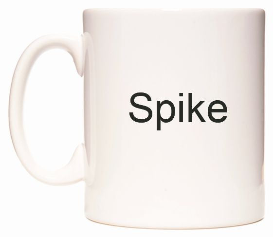 This mug features Spike