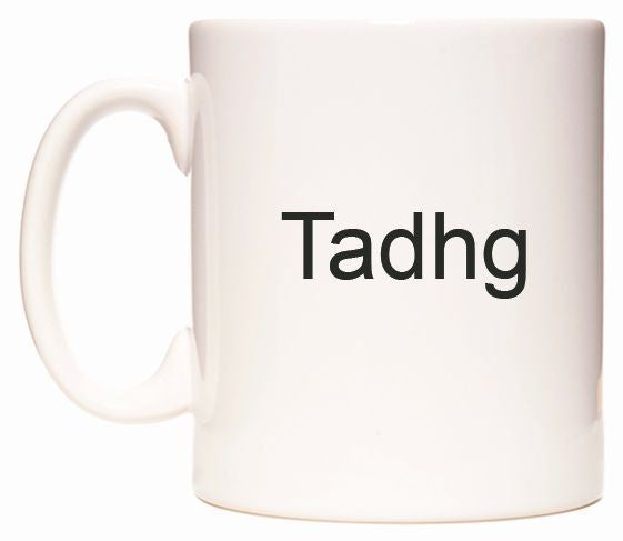 This mug features Tadhg