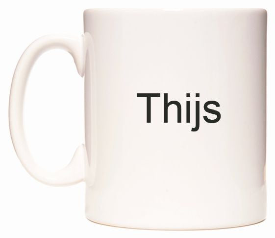 This mug features Thijs