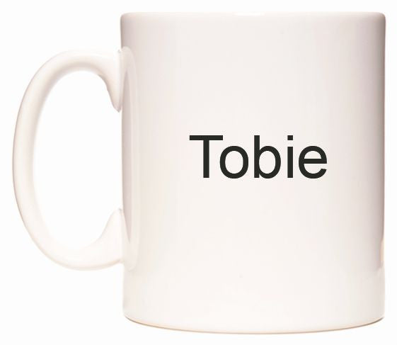 This mug features Tobie