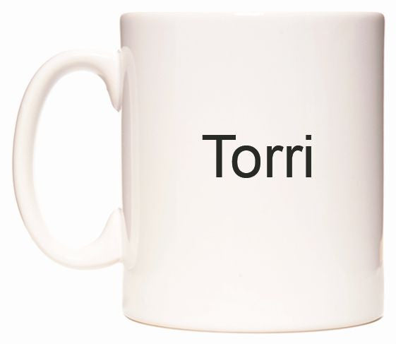 This mug features Torri