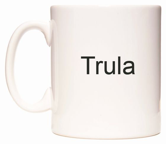This mug features Trula