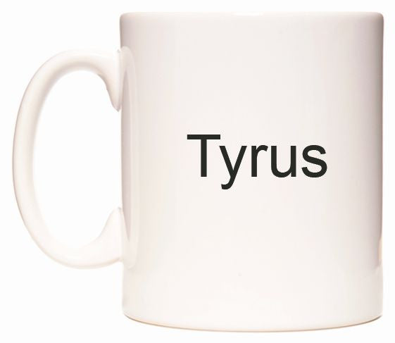 This mug features Tyrus