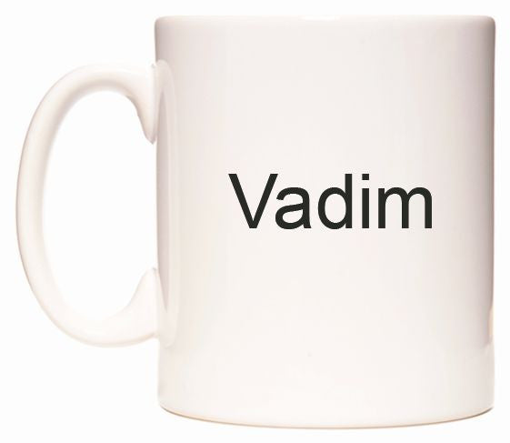 This mug features Vadim
