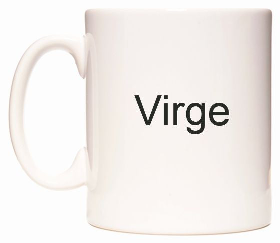 This mug features Virge