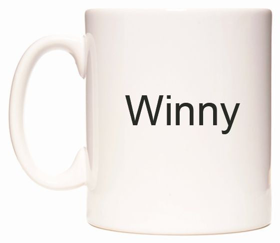This mug features Winny