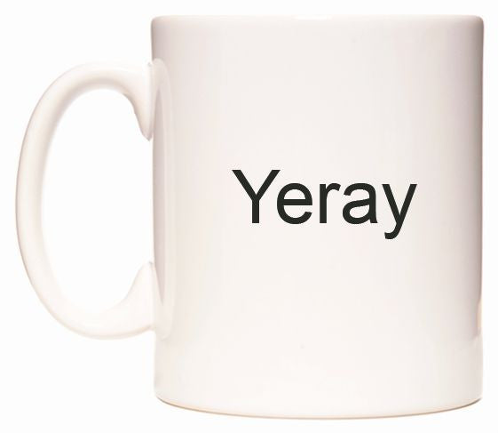 This mug features Yeray