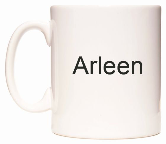 This mug features Arleen