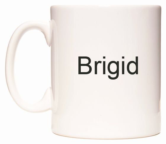 This mug features Brigid
