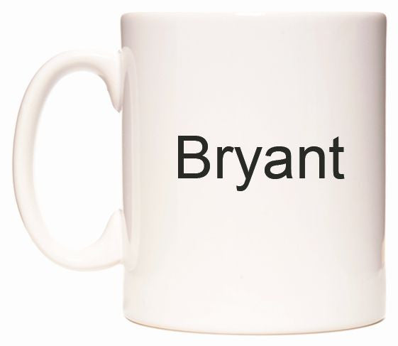 This mug features Bryant