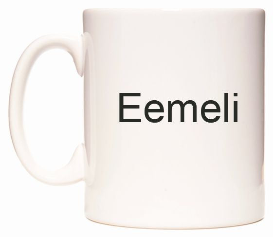 This mug features Eemeli