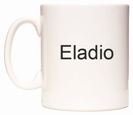 This mug features Eladio