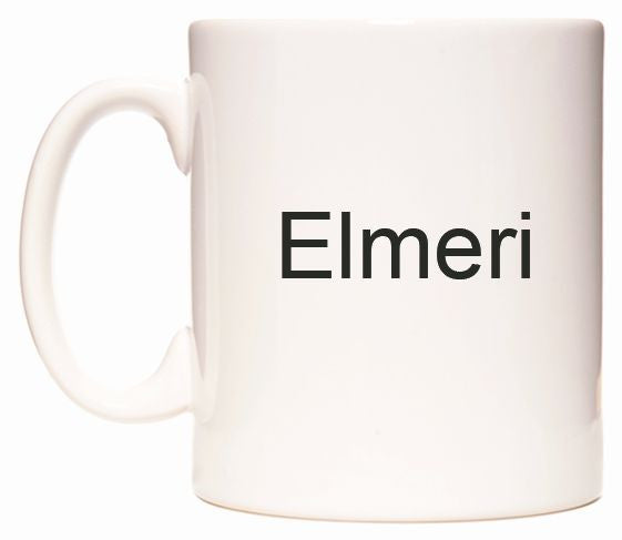 This mug features Elmeri